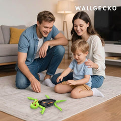 Wall Gecko 🦎 Wiralowa jaszczurka na pilota wspinająca się po ścianach